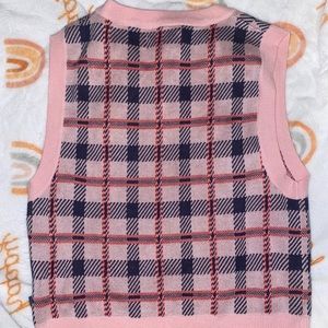 Teddy Fresh cropped sweater vest